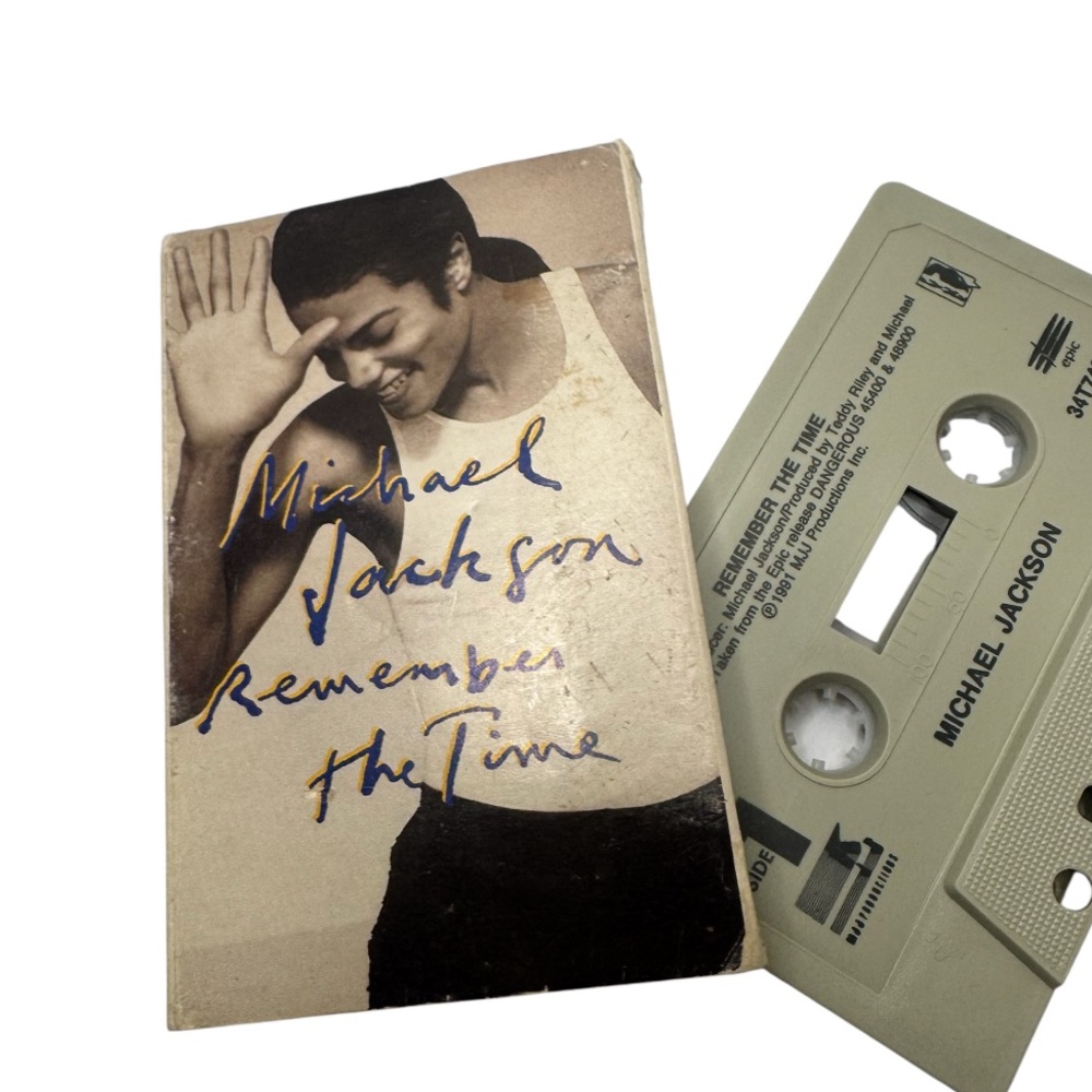 Michael Jackson Remember the Time Cassette